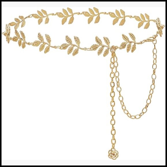 Metal Waist Chain Belt with Adjustable Lobster Claw Clasp main image 6